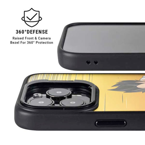 Dragon Ball Z Goku & Vegeta iPhone 15 Pro Kickstand Case